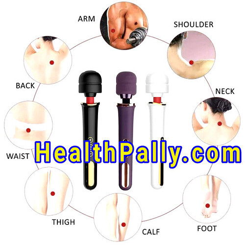 How to Use Wand Vibration Massager HealthPally.com